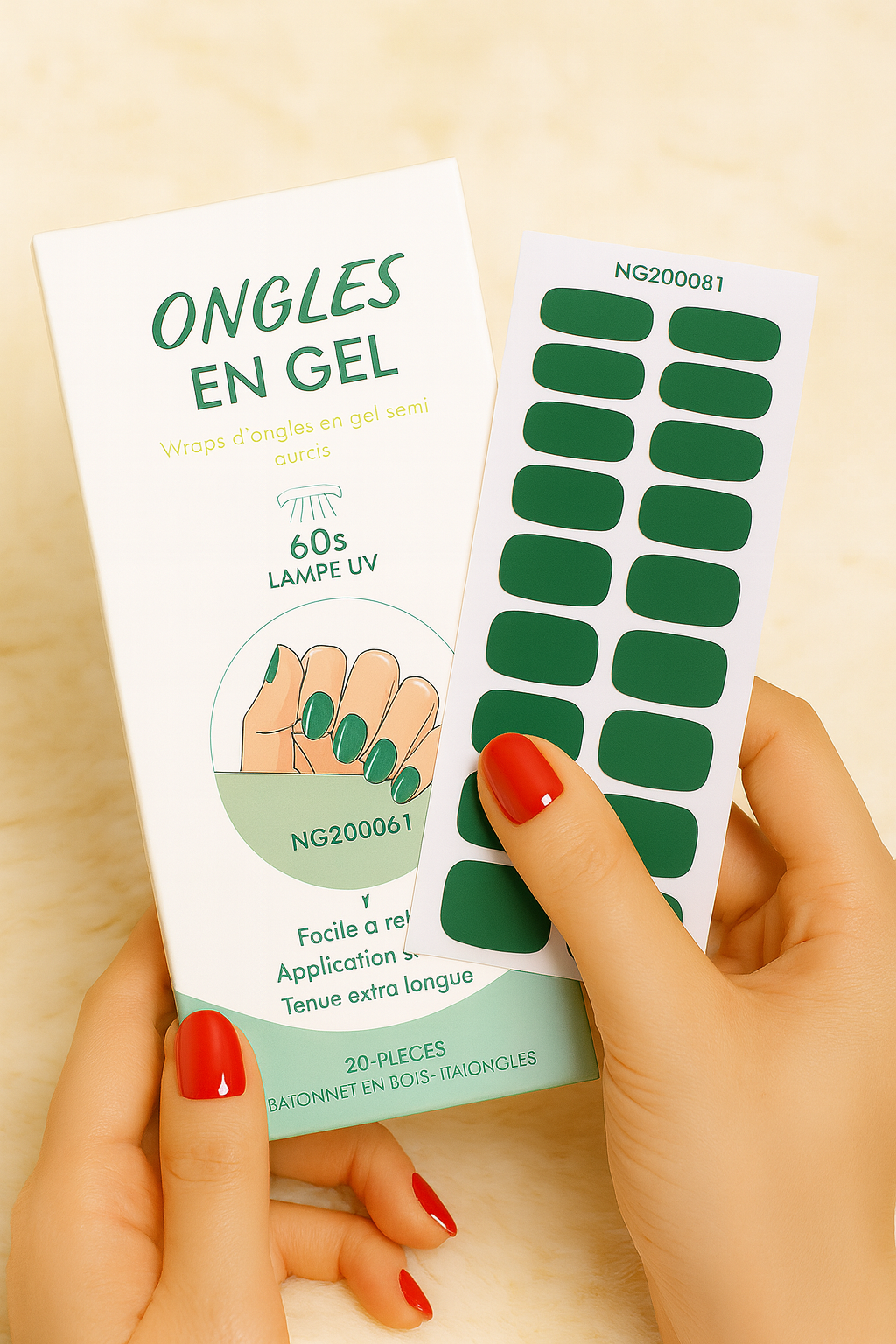 La manucure instantanée sans UV™